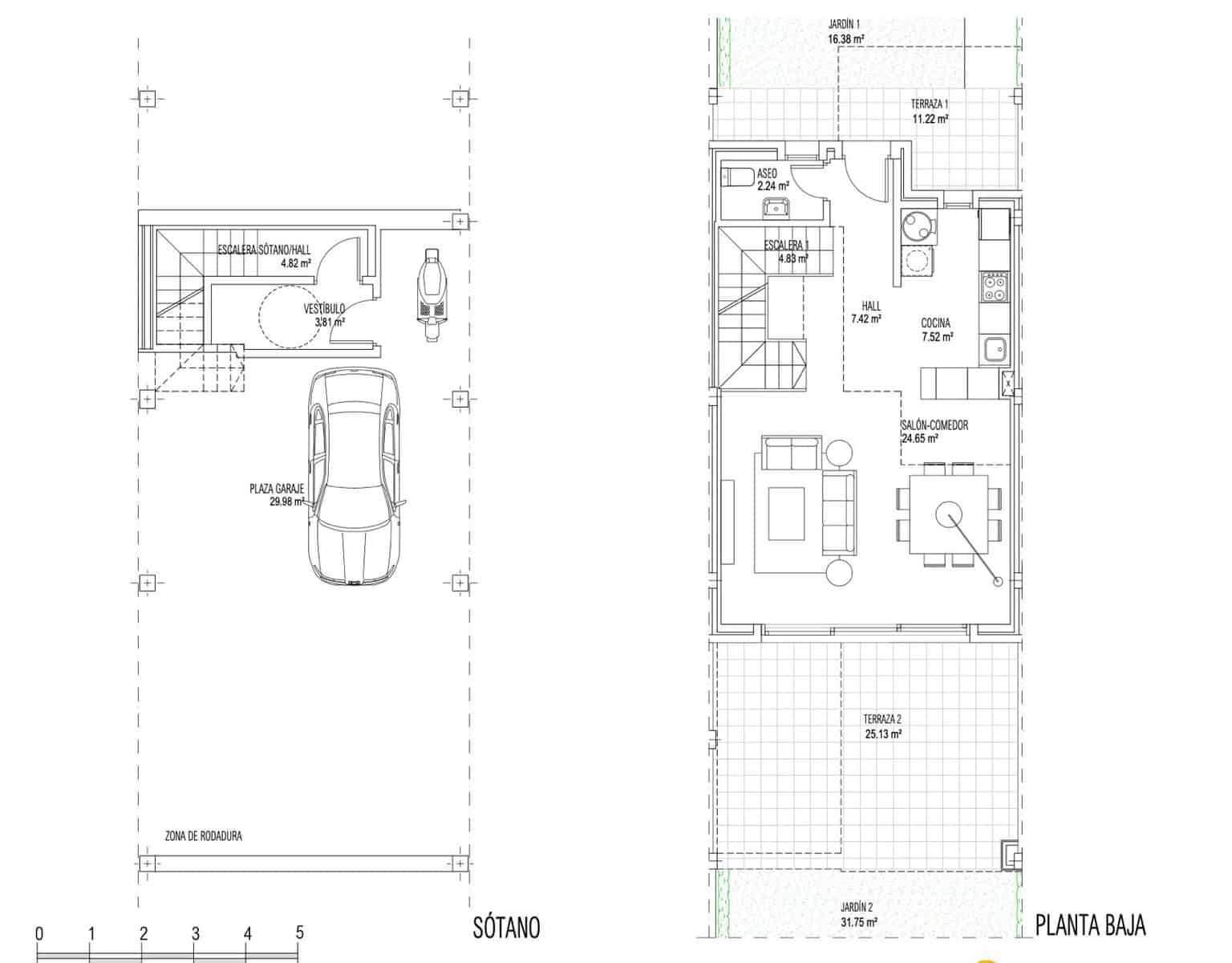 3 camera da letto Villetta Bifamiliare in vendita in Estepona con piscina garage - 563.000 € (Rif: 9616634)