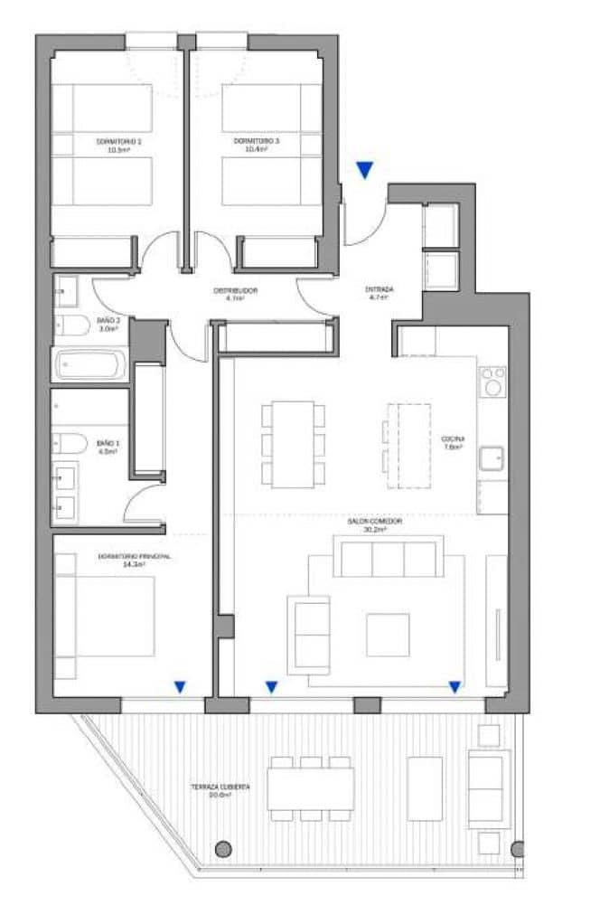 3 sovrum Lägenhet till salu i Marbella med pool garage - 386 000 € (Ref: 9616646)