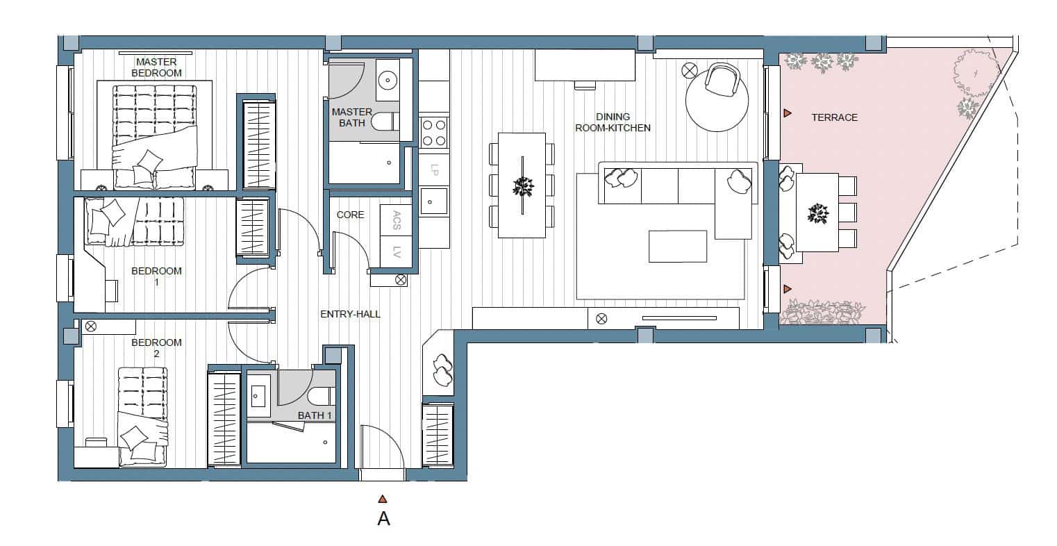 Apartamento de 3 habitaciones en Mijas Costa en venta con piscina garaje - 517.500 € (Ref: 9616657)
