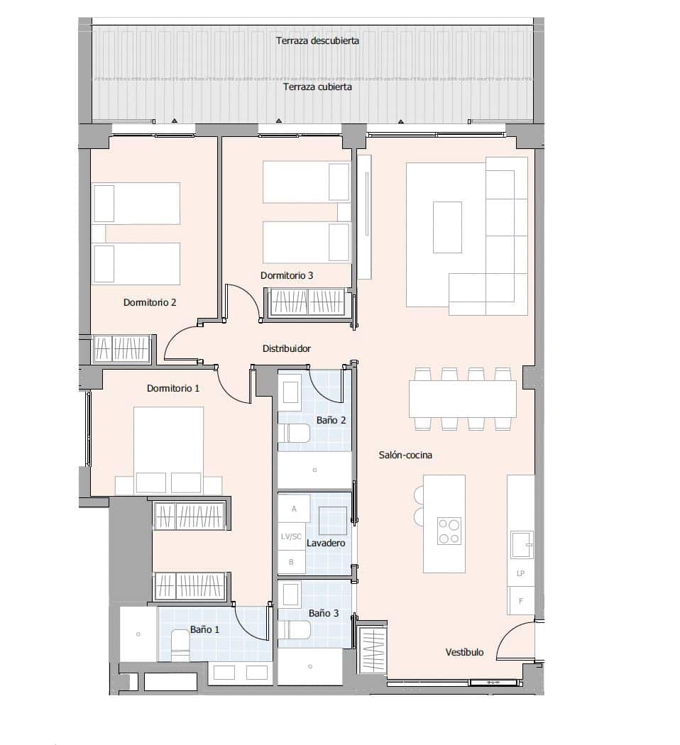 3 quarto Apartamento para venda em Marbella com piscina garagem - 966 000 € (Ref: 9616665)