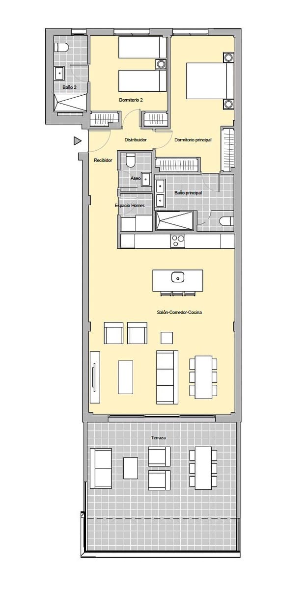 2 Zimmer Apartment zu verkaufen in Estepona mit Pool Garage - 550.000 € (Ref: 9616680)