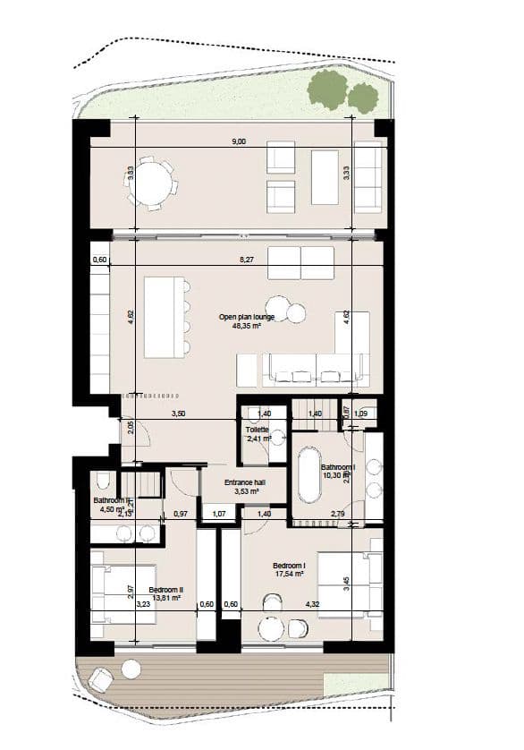 2 Zimmer Apartment zu verkaufen in Sotogrande mit Pool Garage - 950.000 € (Ref: 9616681)