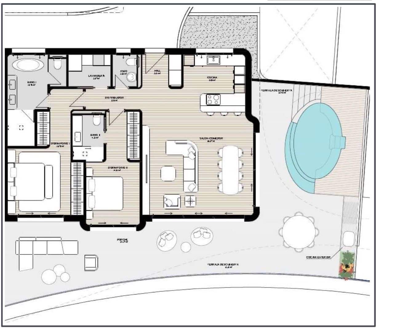 2 soverom Leilighet til salgs i Marbella med svømmebasseng garasje - € 1 495 000 (Ref: 9616692)