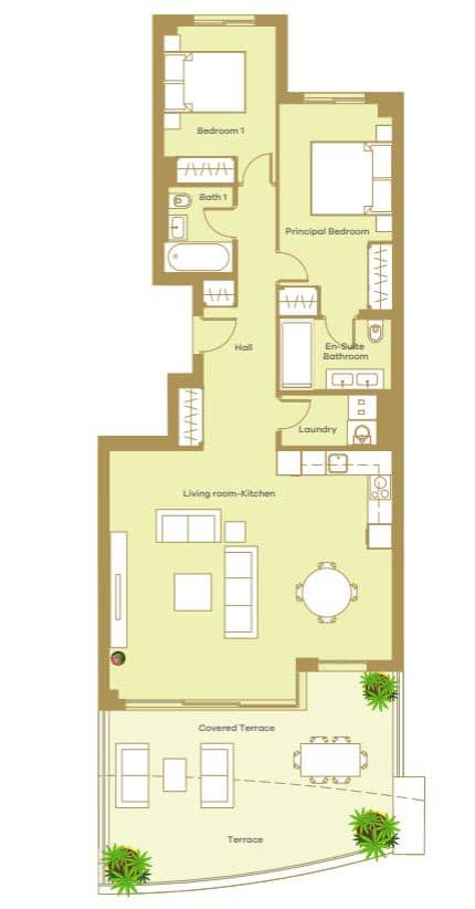 2 soveværelse Lejlighed til salg i Sotogrande med swimmingpool garage - € 549.000 (Ref: 9616695)