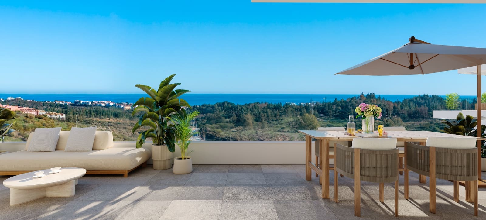 3 chambre Appartement à vendre à La Cala de Mijas avec piscine garage - 461 000 € (Ref: 9616705)