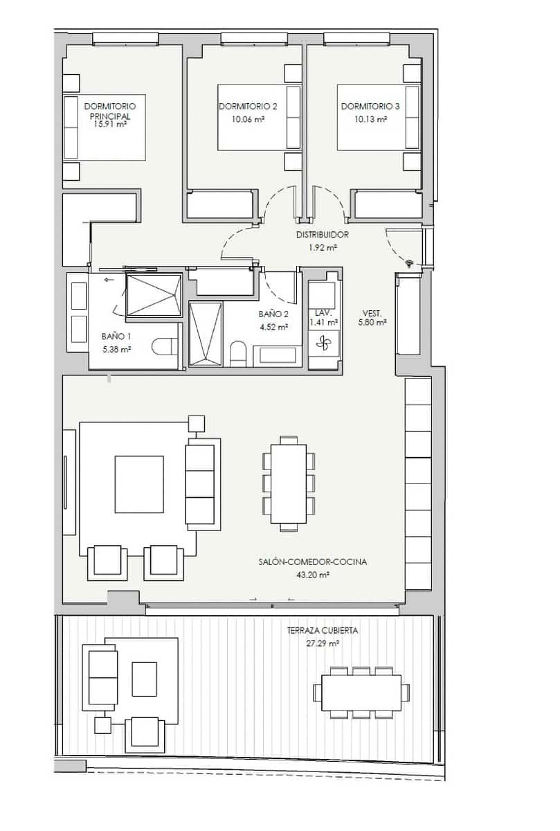 3 sypialnia Apartament na sprzedaż w Marbella z basenem garażem - 815 000 € (Ref: 9616717)