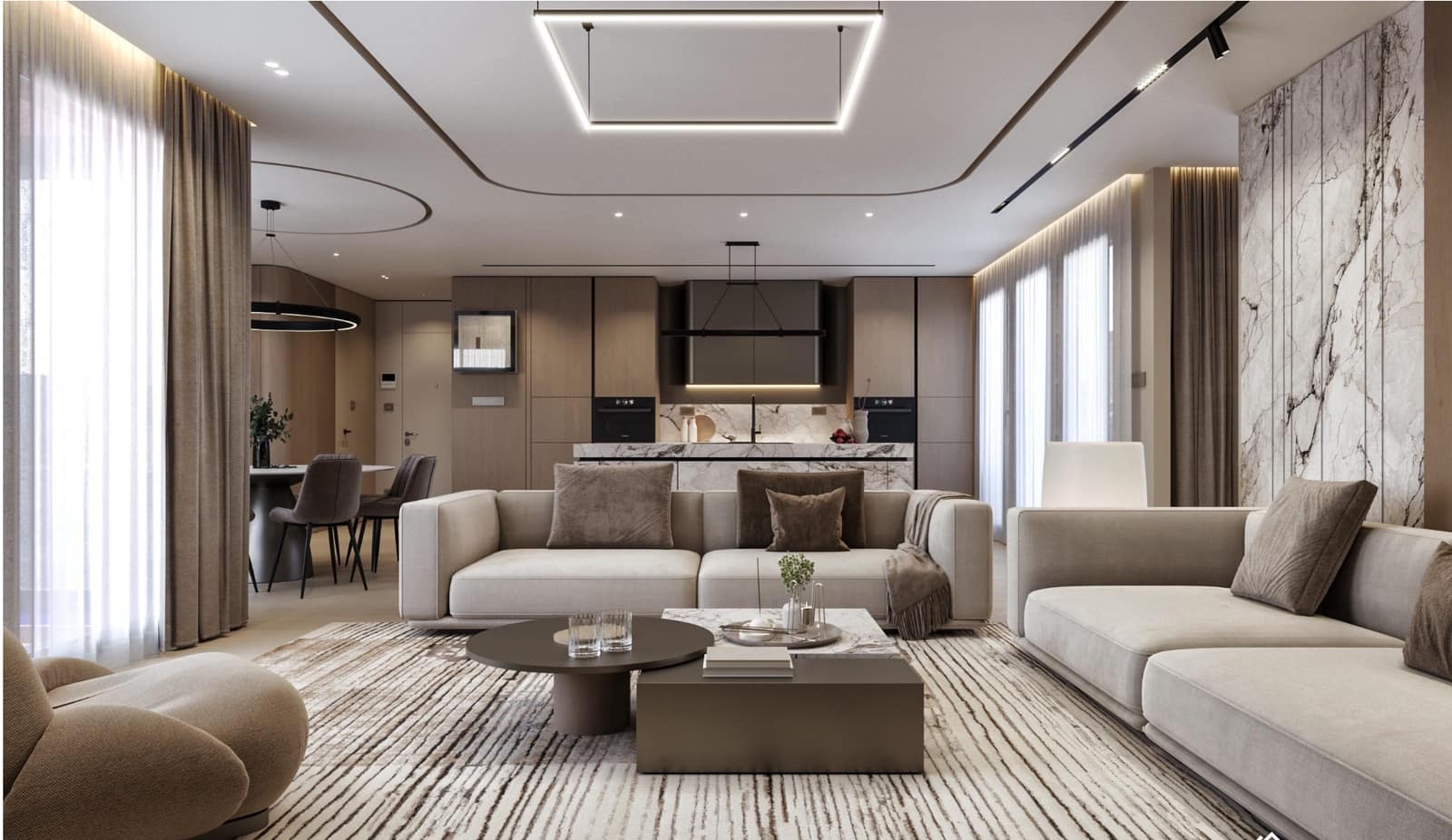 3 soveværelse Lejlighed til salg i Mijas Costa med swimmingpool garage - € 1.495.000 (Ref: 9618944)