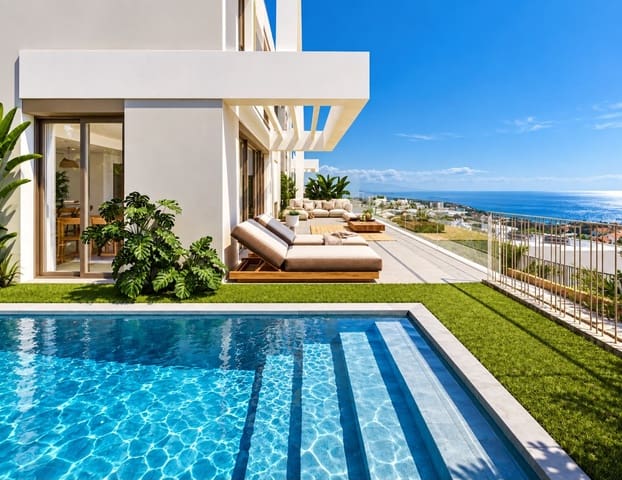 4 Zimmer Villa zu verkaufen in La Cala de Mijas, Mijas mit Pool Garage - 970.000 € (Ref: 9673824)