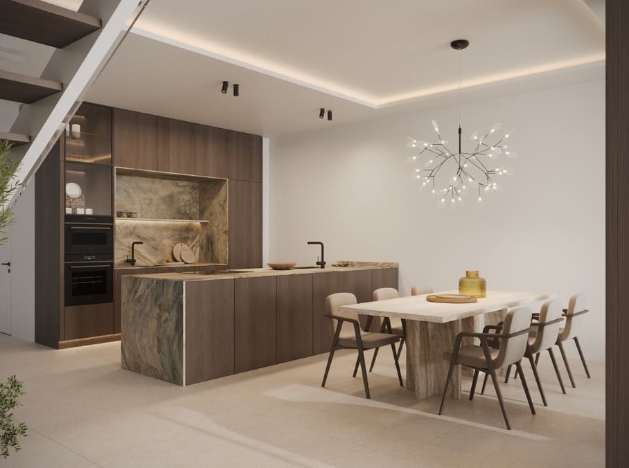 Ático de 3 habitaciones en New Golden Mile en venta con piscina garaje - 1.227.450 € (Ref: 9683375)