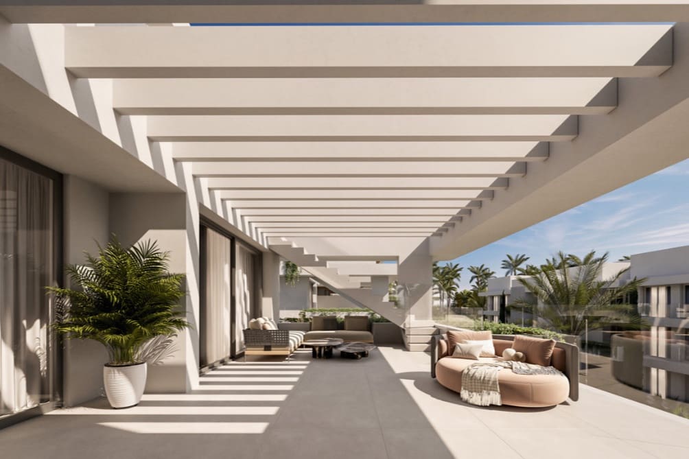 Ático de 3 habitaciones en New Golden Mile en venta con piscina garaje - 1.227.450 € (Ref: 9683375)