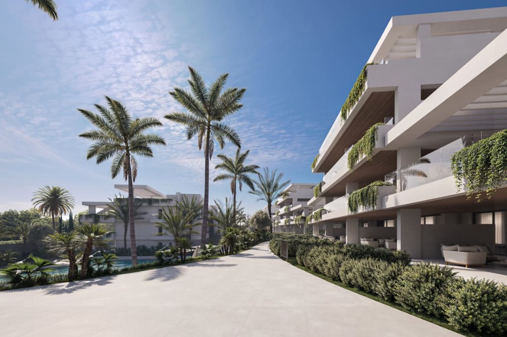 3 soveværelse Lejlighed til salg i New Golden Mile med swimmingpool garage - € 814.220 (Ref: 9683377)