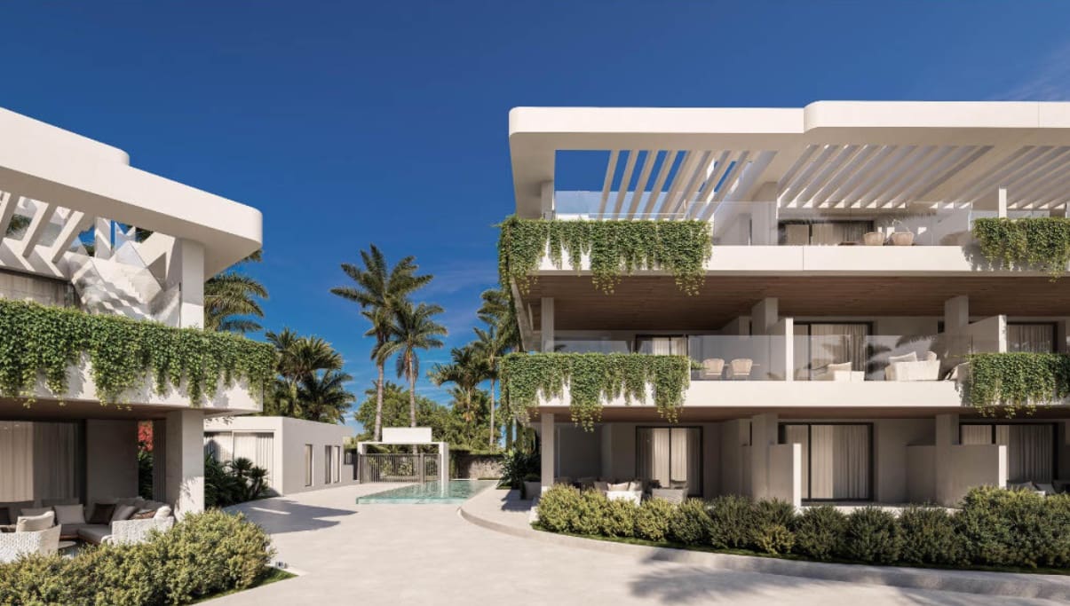 3 soveværelse Lejlighed til salg i New Golden Mile med swimmingpool garage - € 814.220 (Ref: 9683377)