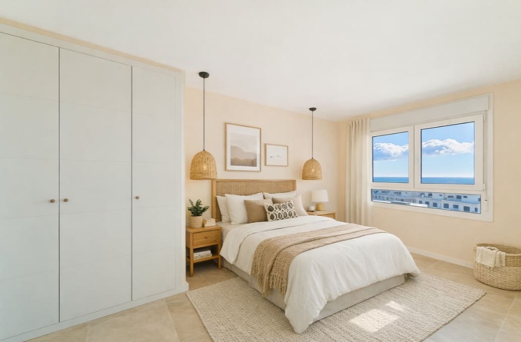 3 makuuhuone Paritalo myytävänä paikassa La Cala de Mijas mukana uima-altaan 
autotalli - 890 000 € (Ref: 9683379)