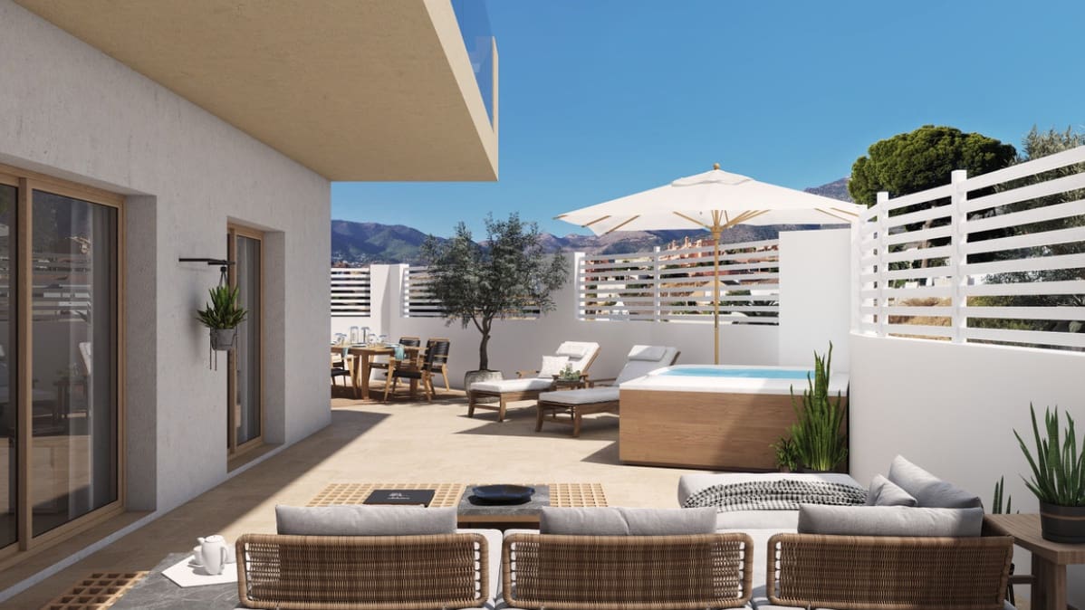 4 slaapkamer Penthouse te koop in Fuengirola met zwembad garage - € 649.000 (Ref: 9683380)