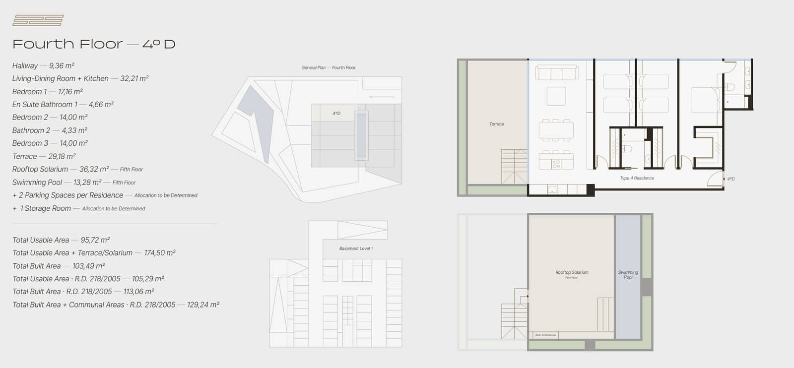 3 soverom Penthouse til salgs i Estepona med svømmebasseng garasje - € 1 565 000 (Ref: 9683384)