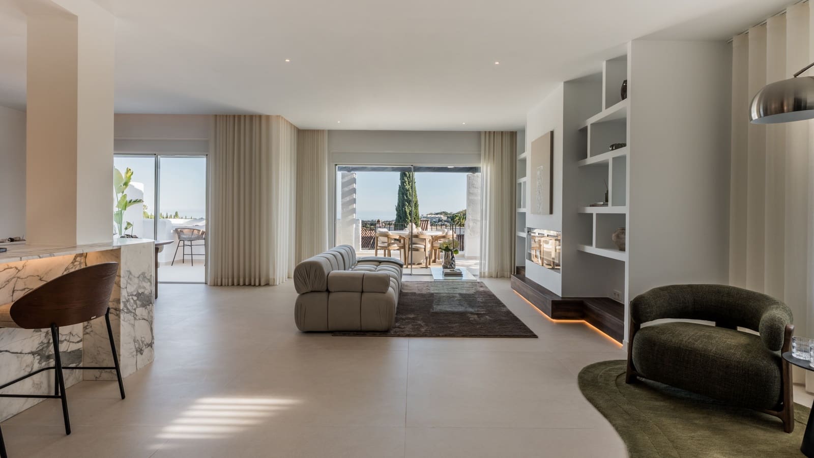 3 soveværelse Penthouse til salg i Marbella med swimmingpool garage - € 1.695.000 (Ref: 9704533)