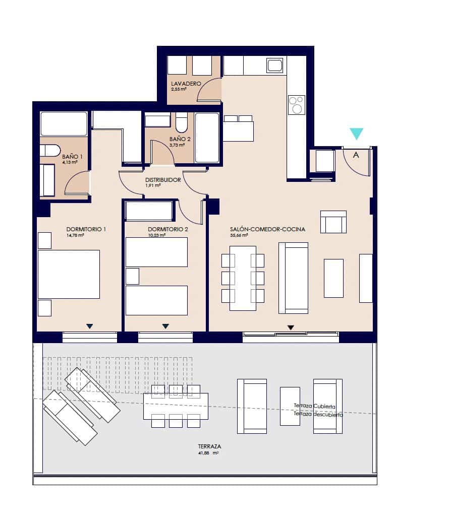 2 soveværelse Lejlighed til salg i Rincon de la Victoria med swimmingpool garage - € 472.000 (Ref: 9770358)