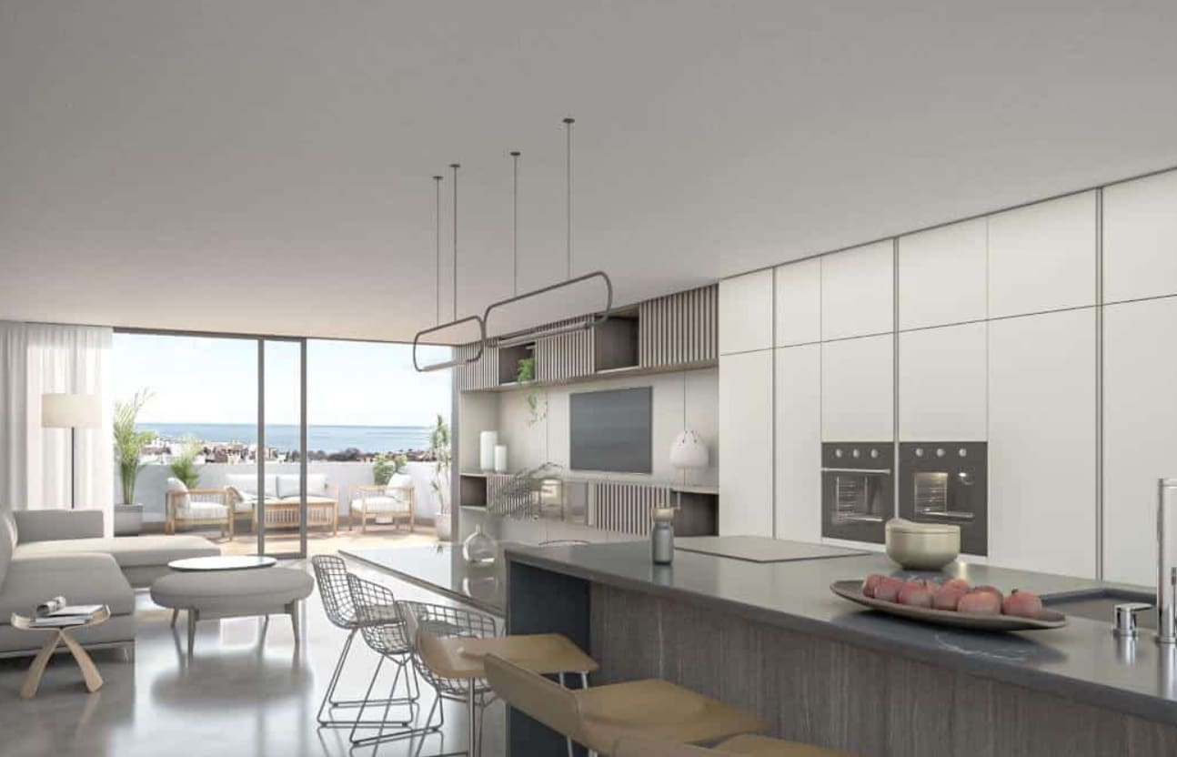 2 sypialnia Apartament na sprzedaż w Manilva z basenem garażem - 415 000 € (Ref: 9800564)