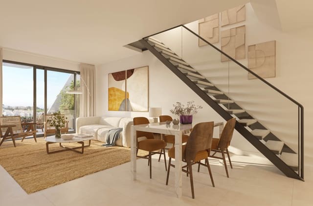2 soverom Penthouse til salgs i La Cala de Mijas, Mijas med svømmebasseng garasje - € 545 000 (Ref: 9814288)