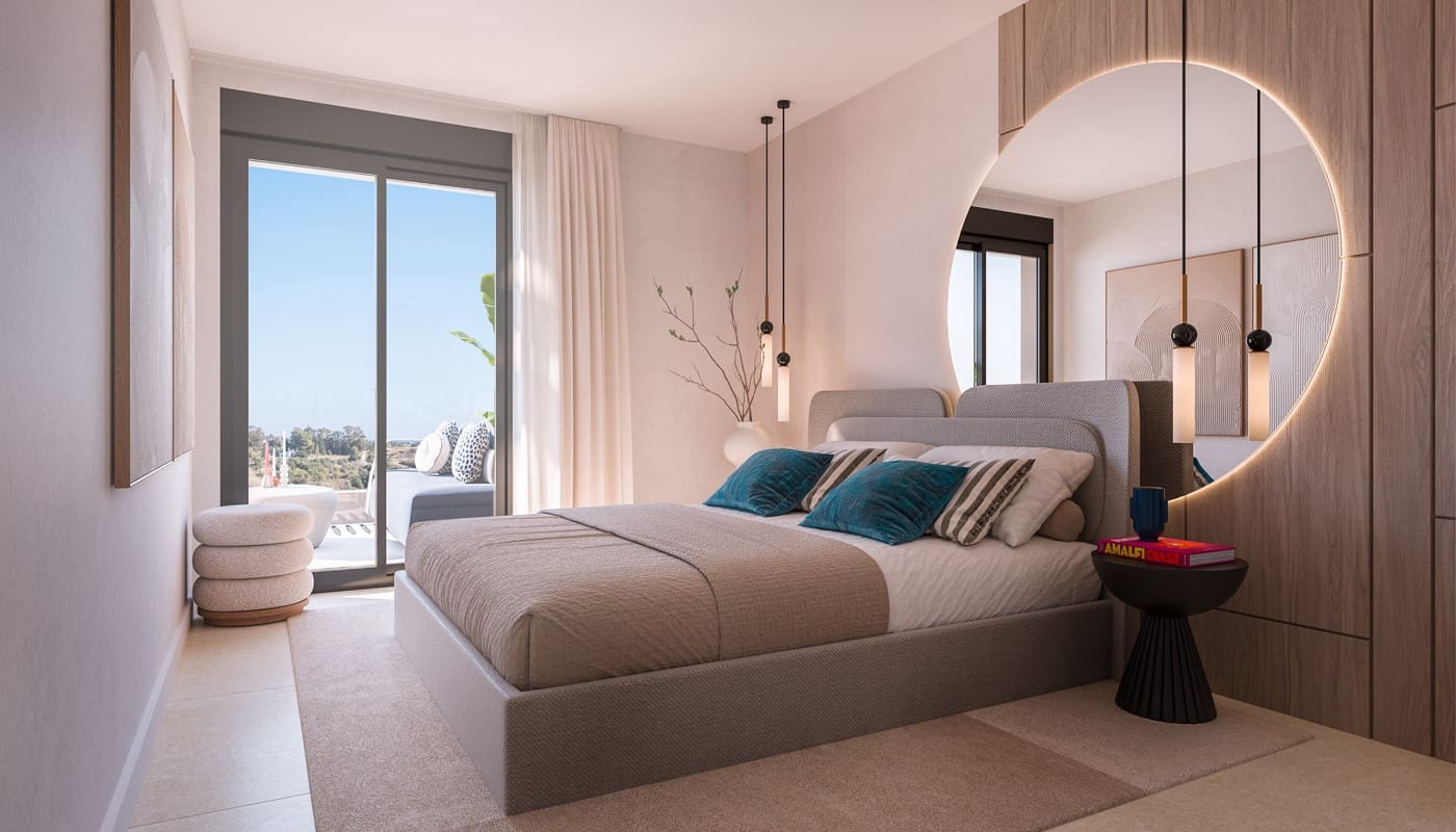 Apartamento de 2 habitaciones en New Golden Mile en venta con piscina garaje - 449.000 € (Ref: 9814290)
