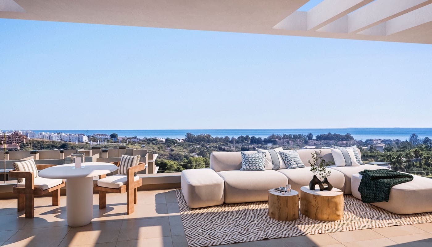 Apartamento de 2 habitaciones en New Golden Mile en venta con piscina garaje - 449.000 € (Ref: 9814290)