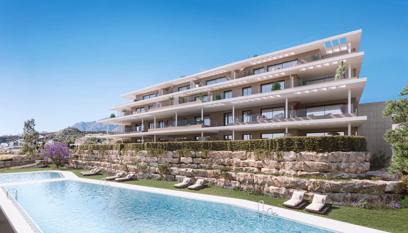 Apartamento de 2 habitaciones en New Golden Mile en venta con piscina garaje - 449.000 € (Ref: 9814290)