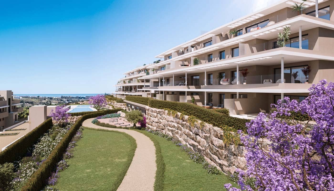 Apartamento de 2 habitaciones en New Golden Mile en venta con piscina garaje - 449.000 € (Ref: 9814290)
