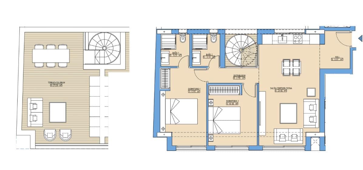 2 soveværelse Lejlighed til salg i Malaga by med swimmingpool garage - € 605.000 (Ref: 9824682)