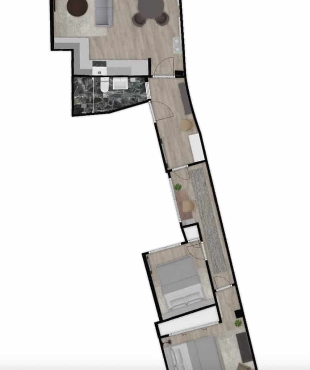 2 camera da letto Appartamento in vendita in Malaga citta - 529.000 € (Rif: 9830877)