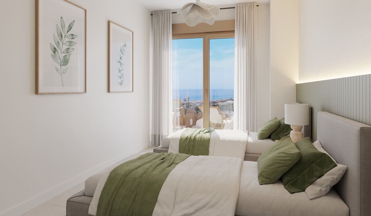 2 sypialnia Apartament na sprzedaż w La Cala de Mijas z basenem garażem - 433 500 € (Ref: 9845114)