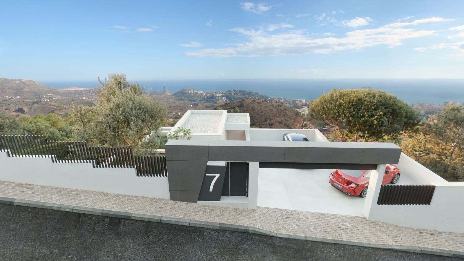 4 soverom Villa til salgs i Malaga by med svømmebasseng garasje - € 2 675 000 (Ref: 9845157)