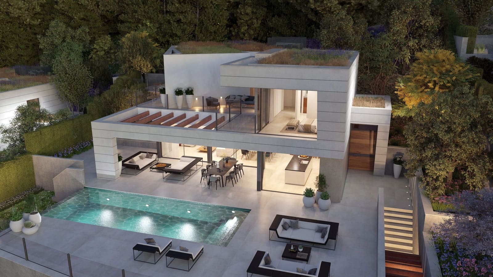 4 soverom Villa til salgs i Malaga by med svømmebasseng garasje - € 2 750 000 (Ref: 9845161)