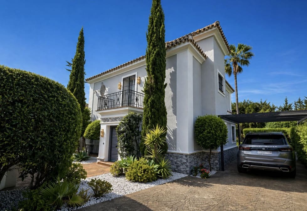 4 soverom Villa til salgs i Manilva med svømmebasseng garasje - € 895 000 (Ref: 9845171)