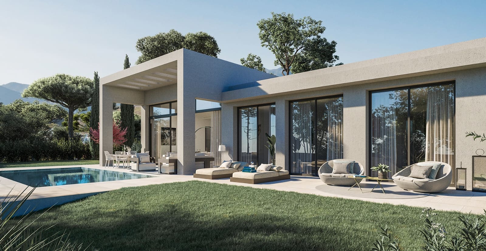 3 sypialnia Willa na sprzedaż w Benahavis z basenem garażem - 2 100 000 € (Ref: 9891837)