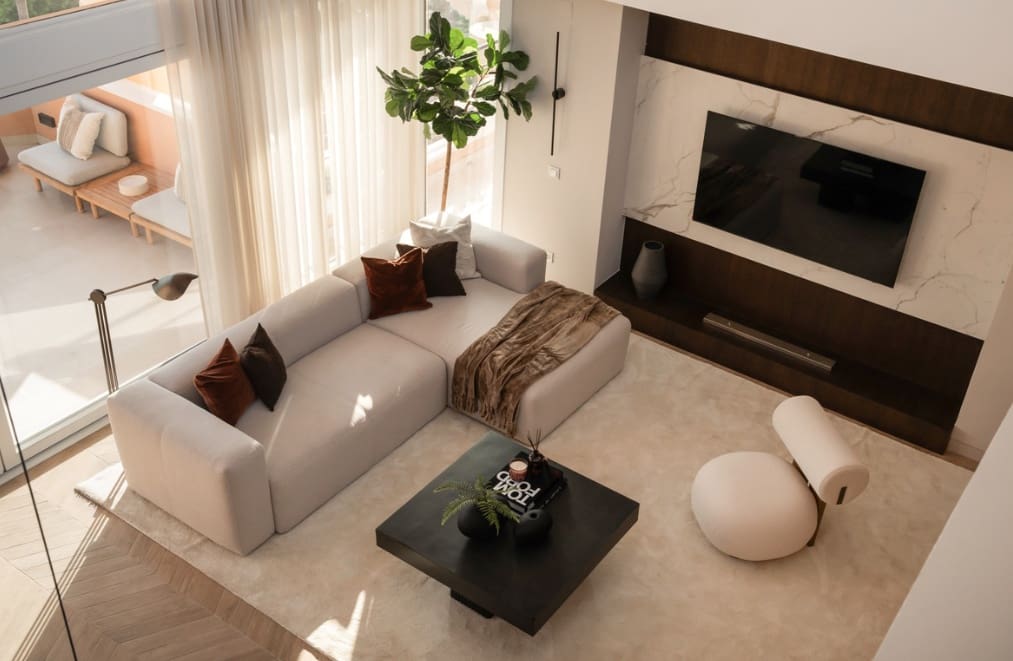 3 quarto Penthouse para venda em Marbella com piscina garagem - 2 450 000 € (Ref: 9941829)