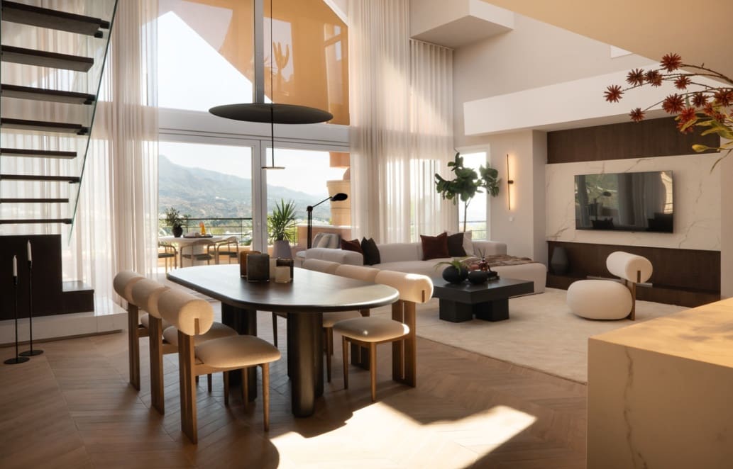 3 quarto Penthouse para venda em Marbella com piscina garagem - 2 450 000 € (Ref: 9941829)