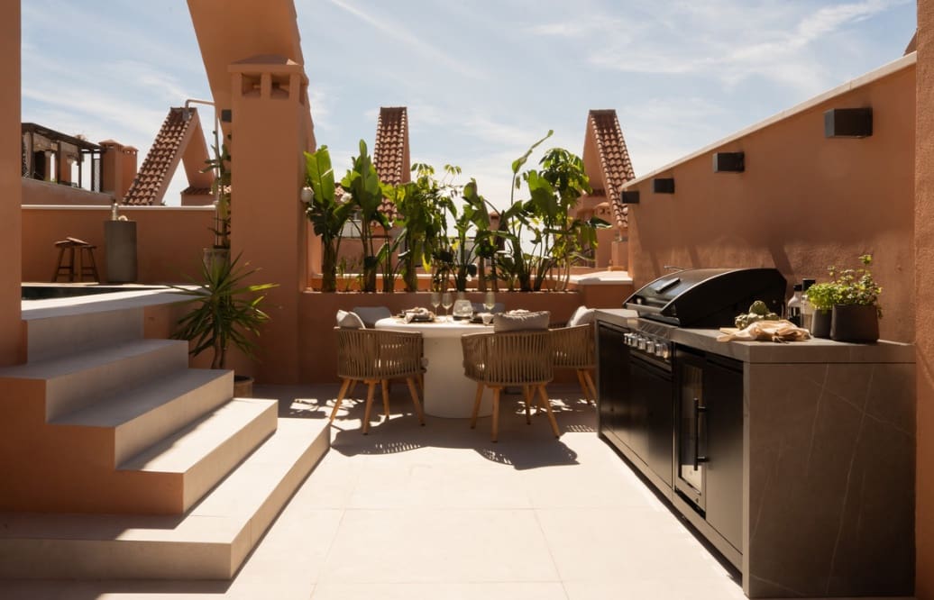 3 quarto Penthouse para venda em Marbella com piscina garagem - 2 450 000 € (Ref: 9941829)
