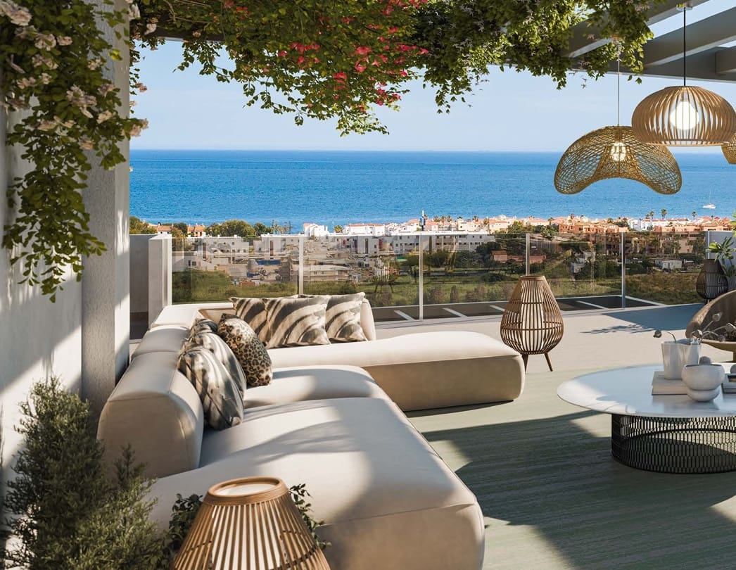 3 chambre Penthouse à vendre à Estepona avec piscine garage - 817 100 € (Ref: 9949327)