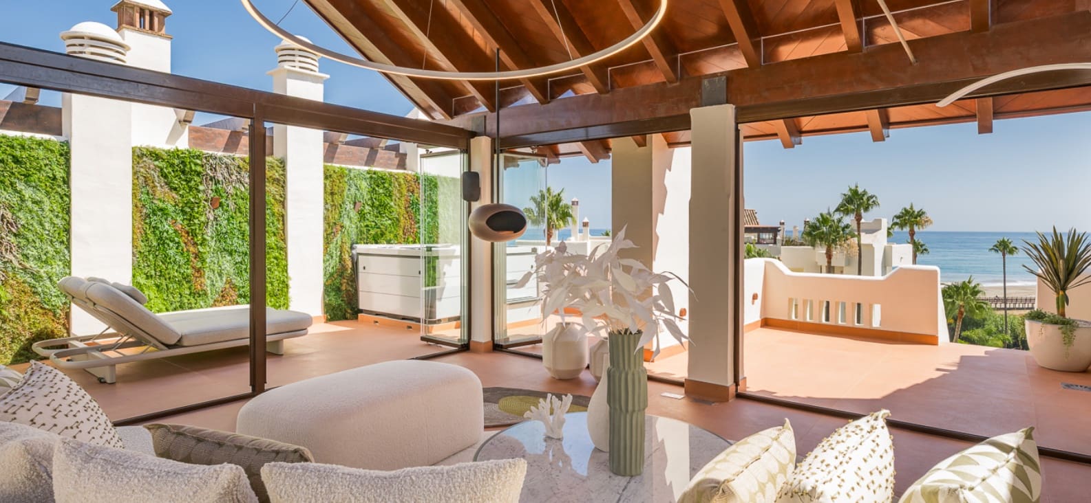 3 quarto Penthouse para venda em Marbella com piscina garagem - 2 695 000 € (Ref: 9952037)