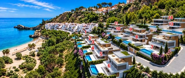 5 quarto Moradia para venda em La Herradura, Almuñécar com piscina garagem - 1 950 000 € (Ref: 9952042)