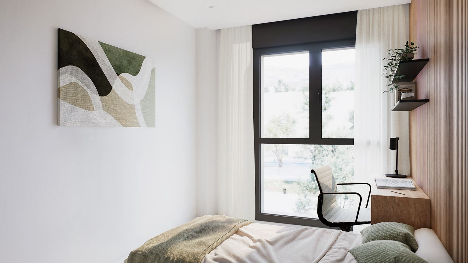 2 sypialnia Apartament na sprzedaż w Miasto Malaga z basenem garażem - 378 495 € (Ref: 9962270)