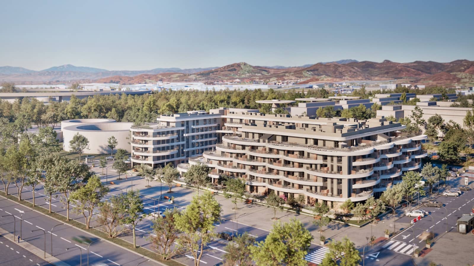 2 sypialnia Apartament na sprzedaż w Miasto Malaga z basenem garażem - 378 495 € (Ref: 9962270)