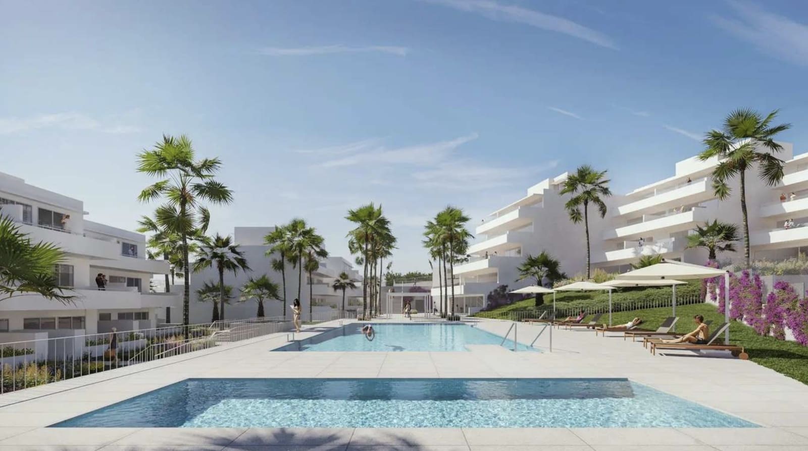 2 chambre Appartement à vendre à Estepona avec piscine garage - 423 000 € (Ref: 9990327)