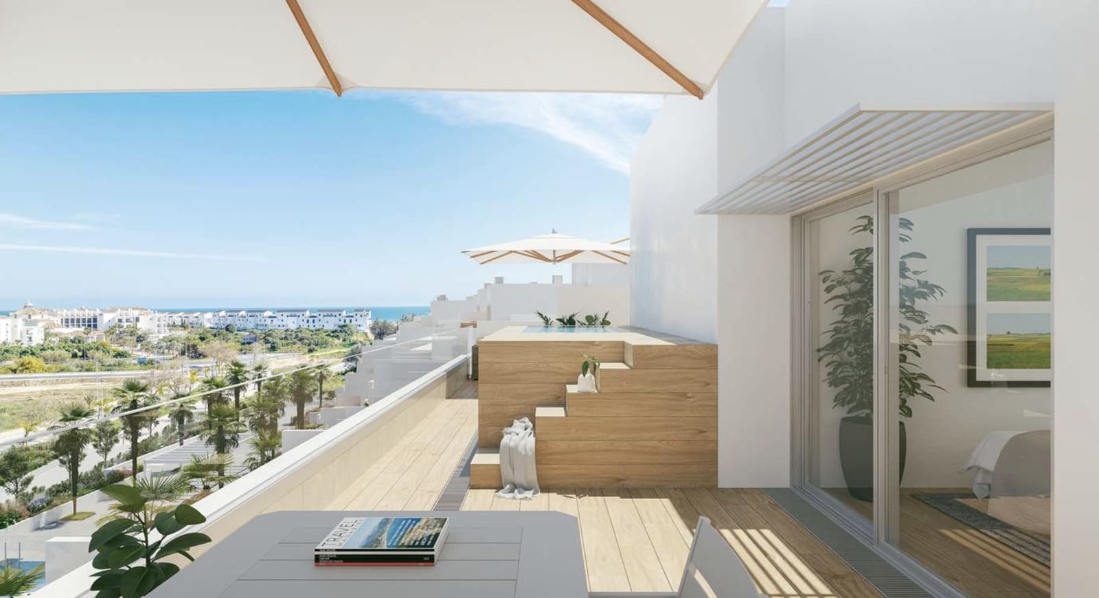 2 chambre Appartement à vendre à Estepona avec piscine garage - 423 000 € (Ref: 9990327)