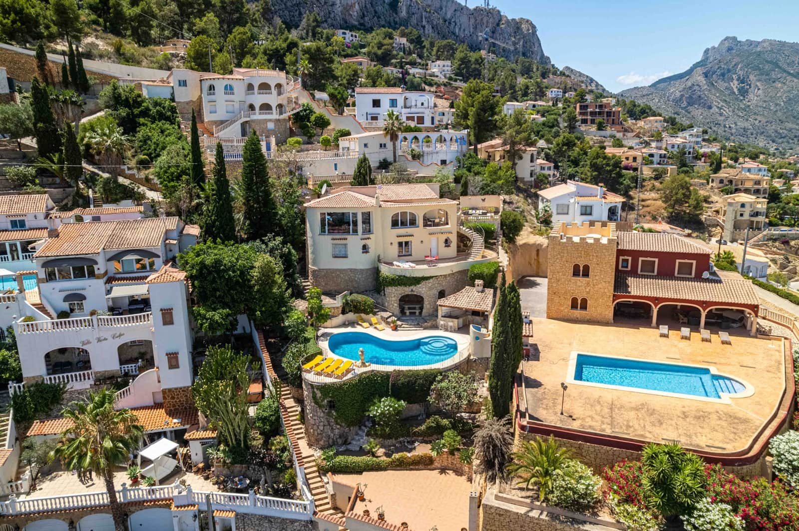 3 Zimmer Villa zu verkaufen in Calpe / Calp mit Pool Garage - 949.000 € (Ref: 10007723)