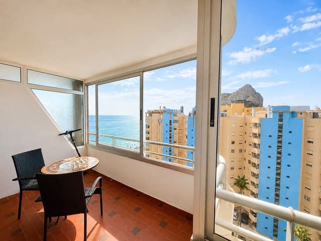 Apartamento de 1 habitación en Levante - Playa Fossa, Calpe / Calp en venta con piscina - 250.000 € (Ref: 10024885)