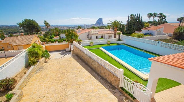 4 sypialnia Willa na sprzedaż w Gargasindi, Calpe / Calp z basenem garażem - 499 000 € (Ref: 10033050)