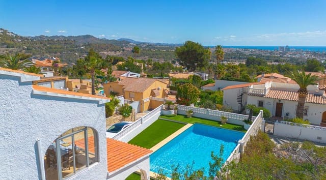 4 sypialnia Willa na sprzedaż w Gargasindi, Calpe / Calp z basenem garażem - 499 000 € (Ref: 10033050)
