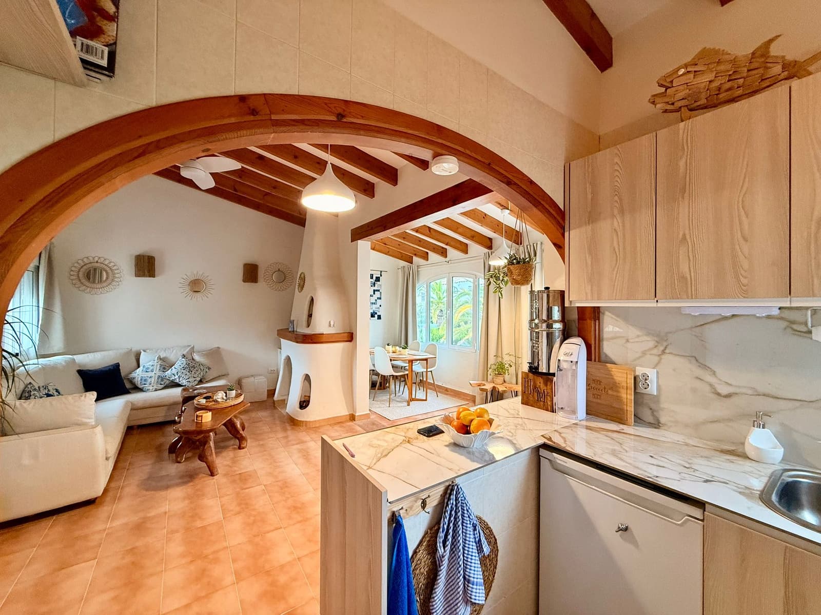 3 camera da letto Bungalow in vendita in Calpe / Calp con piscina garage - 339.000 € (Rif: 10043573)