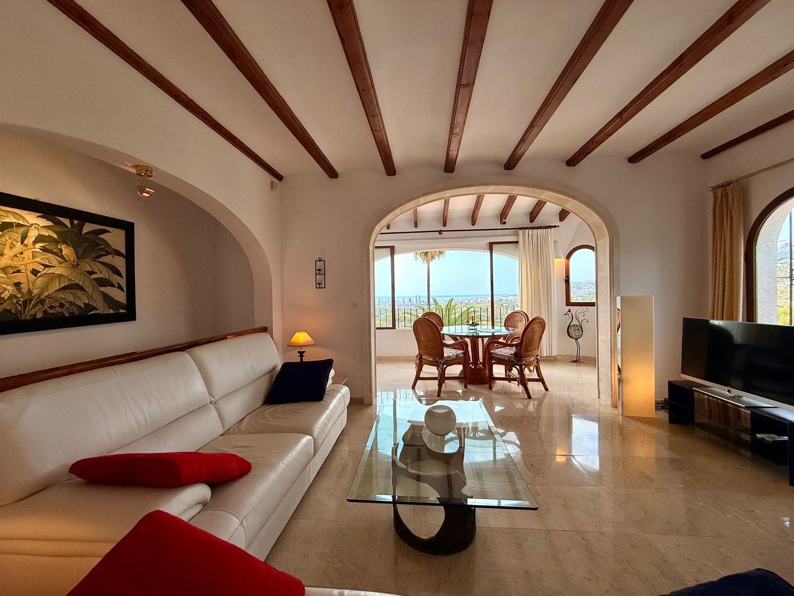 4 sypialnia Willa na sprzedaż w Calpe / Calp z basenem garażem - 760 000 € (Ref: 10045692)